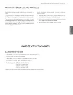 Предварительный просмотр 69 страницы LG LDF7774BB Owner'S Manual