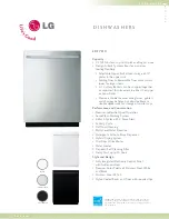 LG LDF7810 Specifications предпросмотр