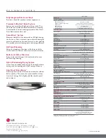 Предварительный просмотр 2 страницы LG LDF7920 Brochure & Specs