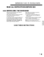 Preview for 5 page of LG LDF7932BB User Manual