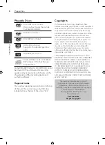 Предварительный просмотр 8 страницы LG LDF900UN Owner'S Manual