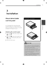 Предварительный просмотр 11 страницы LG LDF900UN Owner'S Manual