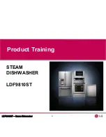 LG LDF9810ST - Fully Integrated 6 Wash Cycles Dishwasher Product Training Manual предпросмотр