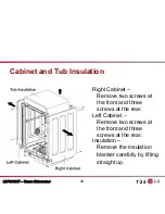 Предварительный просмотр 58 страницы LG LDF9810ST - Fully Integrated 6 Wash Cycles Dishwasher Product Training Manual