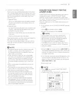 Preview for 31 page of LG LDG3017ST Owner'S Manual