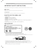 Предварительный просмотр 4 страницы LG LDG3031ST Owner'S Manual