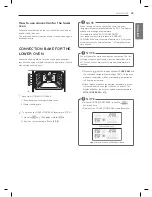 Предварительный просмотр 29 страницы LG LDG3037ST Owner'S Manual