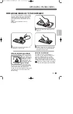 Preview for 17 page of LG LDS4821 Owner'S Manual