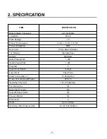 Предварительный просмотр 4 страницы LG LDS4821BB - 24in Full Console Dishwasher Service Manual