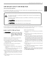 Предварительный просмотр 3 страницы LG LDS5040BB Owner'S Manual