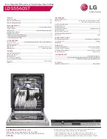 Preview for 2 page of LG LDS5560ST Specifications