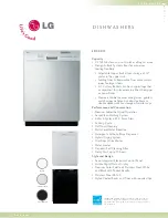 LG LDS5811 Specifications preview