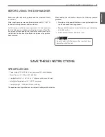 Preview for 5 page of LG LDT9965BD Owner'S Manual