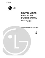 Preview for 1 page of LG LDV-S503 Owner'S Manual