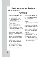 Preview for 4 page of LG LDV-S503 Owner'S Manual