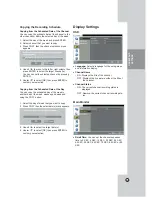 Предварительный просмотр 33 страницы LG LDV-S503 Owner'S Manual