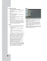 Предварительный просмотр 42 страницы LG LDV-S503 Owner'S Manual