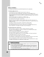 Preview for 4 page of LG LDV-S802 Owner'S Manual