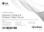 Предварительный просмотр 1 страницы LG LDW2010 series Owner'S Manual