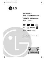 LG LDX-514 Owner'S Manual предпросмотр