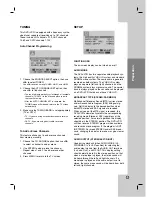 Предварительный просмотр 17 страницы LG LDX-514 Owner'S Manual