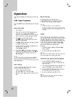 Предварительный просмотр 22 страницы LG LDX-514 Owner'S Manual