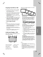 Предварительный просмотр 27 страницы LG LDX-514 Owner'S Manual