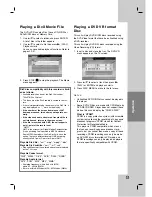 Предварительный просмотр 37 страницы LG LDX-514 Owner'S Manual