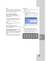 Предварительный просмотр 49 страницы LG LE2108D Owner'S Manual