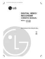 LG LE3108D Owner'S Manual preview