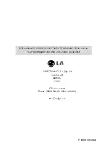 Preview for 68 page of LG LE621120S Operating Instructions Manual