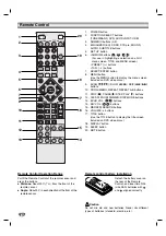 Предварительный просмотр 6 страницы LG LF-D7150 Owner'S Manual