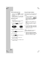 Предварительный просмотр 10 страницы LG LF-U850 -  Micro System Owner'S Manual