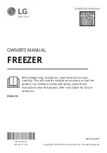 LG LF131BBSIT Owner'S Manual предпросмотр