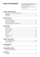 Preview for 2 page of LG LF131BBSIT Owner'S Manual