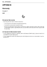 Предварительный просмотр 32 страницы LG LF131BBSIT Owner'S Manual