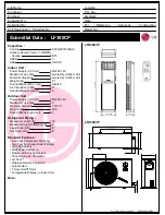 LG LF300CP Specifications preview