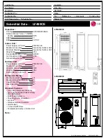 LG LF480CE Specifications preview