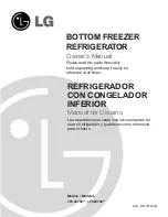 Предварительный просмотр 1 страницы LG LFC20740 Series Owner'S Manual