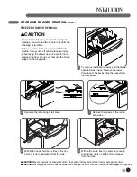 Предварительный просмотр 13 страницы LG LFC21770 Series User'S Manual And Installation Instructions