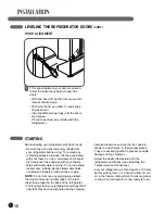 Предварительный просмотр 18 страницы LG LFC21770 Series User'S Manual And Installation Instructions