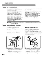 Предварительный просмотр 44 страницы LG LFC21770 Series User'S Manual And Installation Instructions