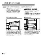 Предварительный просмотр 60 страницы LG LFC21770 Series User'S Manual And Installation Instructions