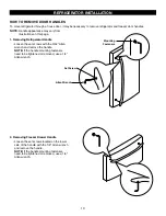 Предварительный просмотр 13 страницы LG LFC21770ST - Panorama - 0.7 cu. ft User'S Manual & Installation Instructions