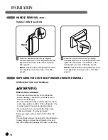 Предварительный просмотр 10 страницы LG LFC21776 Series Owner'S Manual