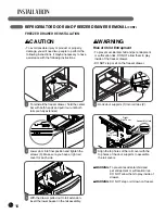 Предварительный просмотр 14 страницы LG LFC21776 Series Owner'S Manual