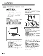 Предварительный просмотр 18 страницы LG LFC21776 Series Owner'S Manual