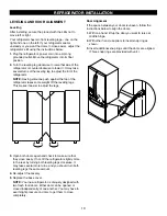 Предварительный просмотр 19 страницы LG LFC25770 Series User'S Manual And Installation Instructions