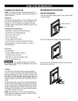 Предварительный просмотр 22 страницы LG LFC25770 Series User'S Manual And Installation Instructions