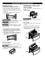 Предварительный просмотр 63 страницы LG LFC25770 Series User'S Manual And Installation Instructions